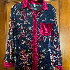 Floral tunic